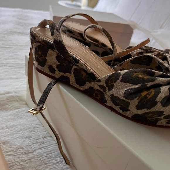 Charlotte Olympia leopard wedge sandal - Picture 7 of 7